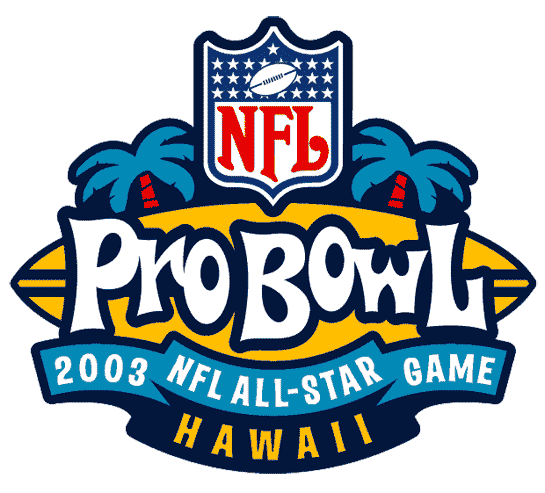 Pro Bowl 2003 Primary Logo t shirts iron on transfers